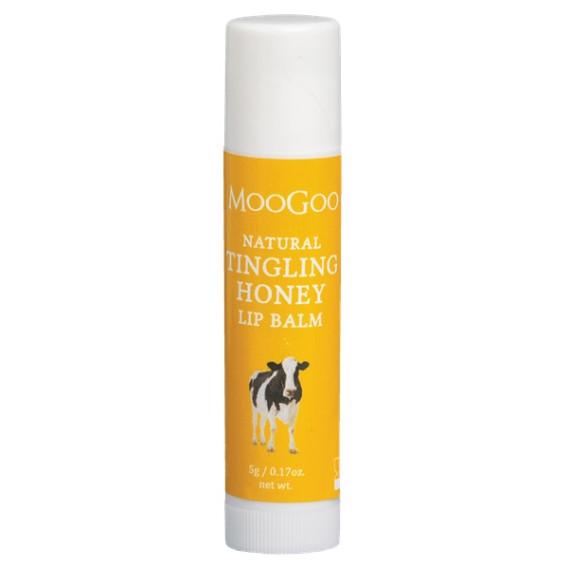 MooGoo Natural Lip Balm Tingling Honey 5g