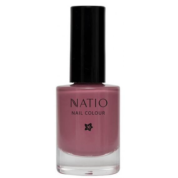 Natio Nail Colour Violet - Long-lasting vibrant nail polish - Pharmacy Direct