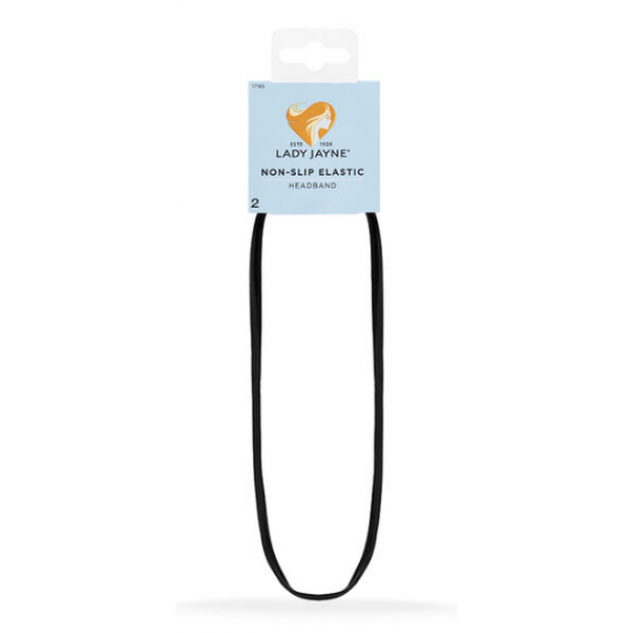 Lady Jayne Elastic Non-Slip Headband 2 Pack (Assorted)