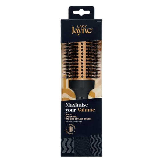 Lady Jayne Salon Pro Angled Vent Styling Brush for smooth, shiny hair - Pharmacy Direct