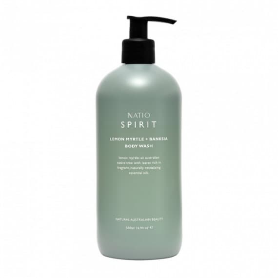 Natio Spirit Lemon Myrtle Plus Banksia Body Wash 500ml