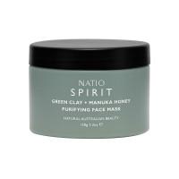 Natio Spirit Green Clay Plus Manuka Honey Purifying Face Mask 150g