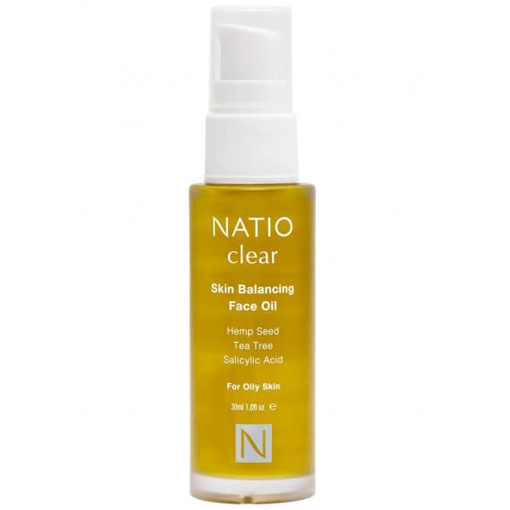 Natio Clear Skin Balancing Face Oil 30ml - Natural Hydration and Balance - Pharmacy Direct