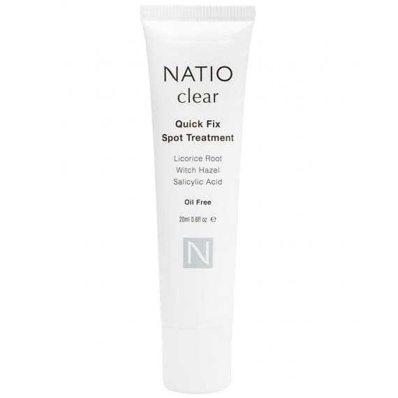 Natio Clear Quick Fix Spot Treatment 20ml - Pimple Relief and Clear Skin - Pharmacy Direct
