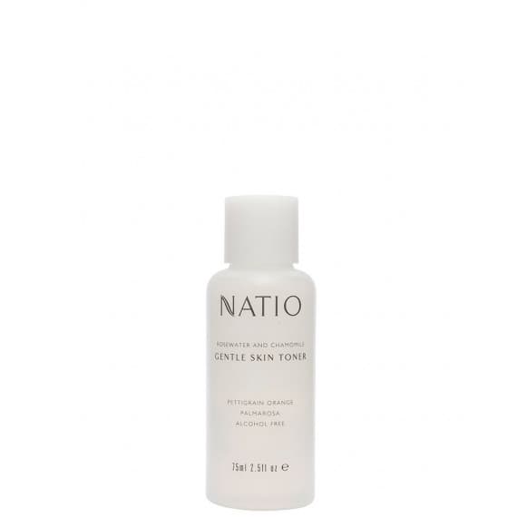 Natio Rosewater and Chamomile Gentle Skin Toner 75ml - Hydrate and Refresh - Pharmacy Direct