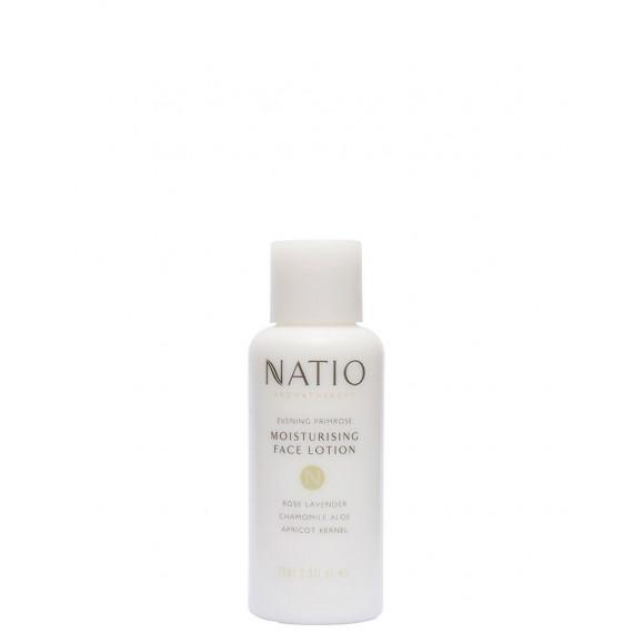 Natio Evening Primrose Moisturising Face Lotion 75ml - Hydrating Skincare - Pharmacy Direct