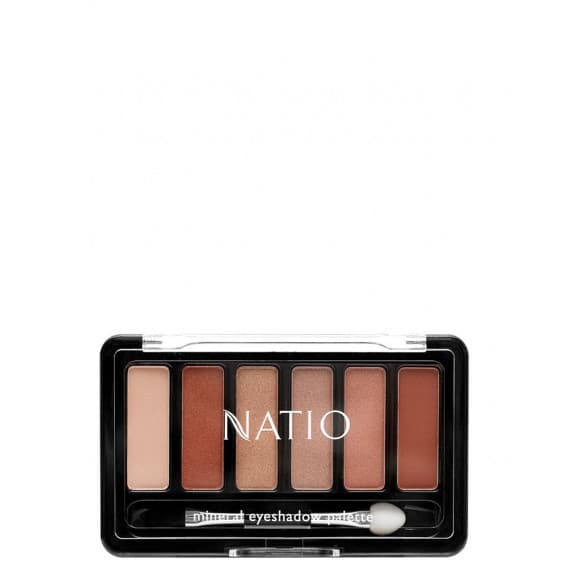 Natio Mineral Eyeshadow Palette Sunset 6g - Natural Radiant Finish - Pharmacy Direct