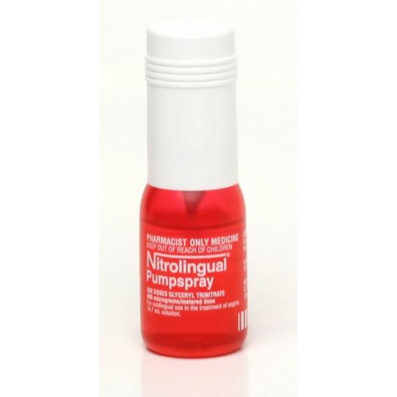 Nitrolingual 400mcg Pump Spray 200 Dose S3