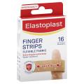 Elastoplast Finger Strips Extra Flexible Fabric 16 Strips