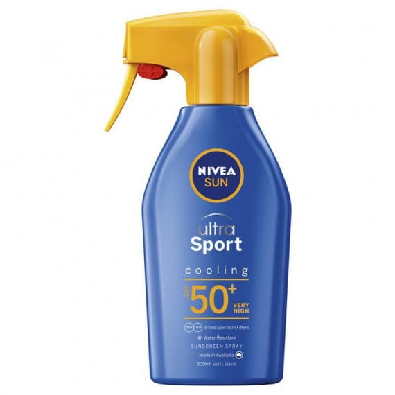 Buy Nivea Sun Ultra Sport Cooling Sunscreen  Trigger Spray SPF50 Plus 300ml Online Pharmacy Direct AU