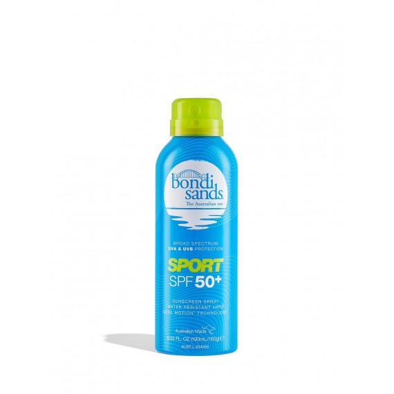 Bondi Sands SPF50+ Sport Spray for sun protection, available at Pharmacy Direct
