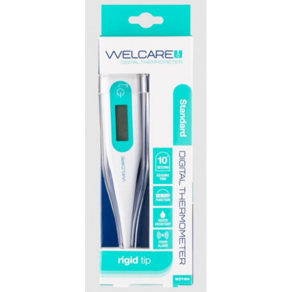 Welcare Digital Thermometer Standard WDT404 - Accurate Temperature Readings - Pharmacy Direct
