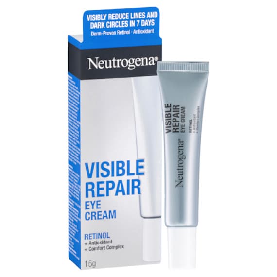Neutrogena Visible Repair Eye Cream 15g for dark circles at Pharmacy Direct