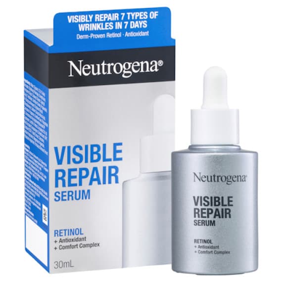 Neutrogena Visible Repair Serum 30ml - Skin Repair and Hydration - Pharmacy Direct