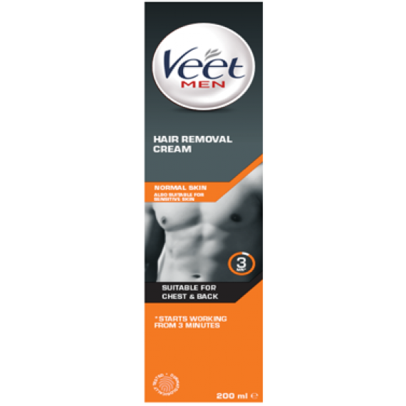 Veet Men Hair Removal Cream Normal Skin 200ml