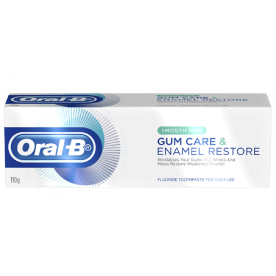 Oral-B Gum Care & Enamel Restore Smooth Mint Toothpaste 110g