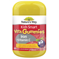 Natures Way Kids Smart Kids Smart Vita Gummies Iron and Vitamin C 60 Pastilles