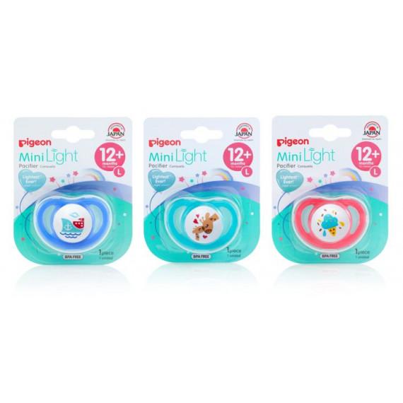 Pigeon MiniLight Pacifier Large 1 Pack - Soothing Comfort for Babies - Pharmacy Direct
