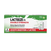 Lacteeze Ultra Caplets Double Strength 8 Tablets Expiry Date 02/26