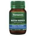 Thompsons Biotin 150mcg 100 Tablets