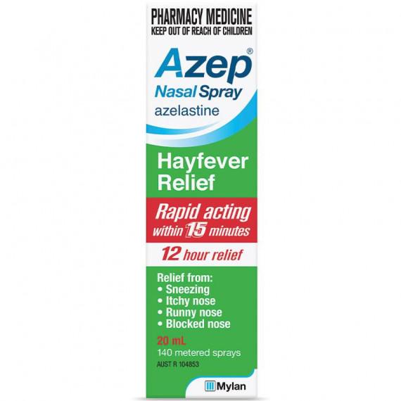 Azep Hayfever Relief Nasal Spray 20ml for Fast Allergy Relief at Pharmacy Direct