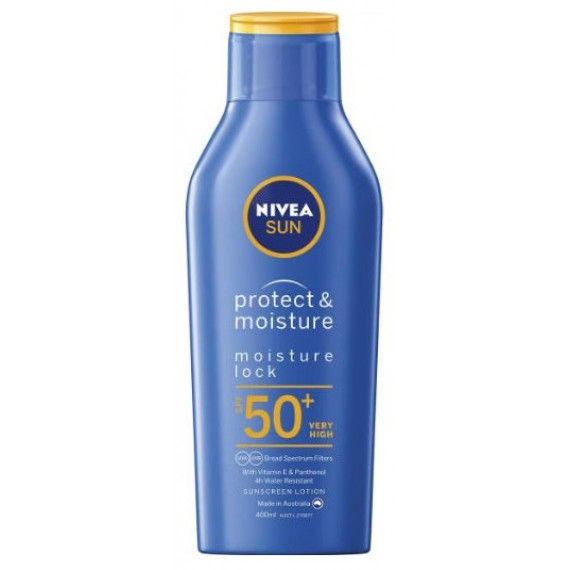 Nivea Sunscreen Moisturiser Lotion SPF50 + 50ml 400ml