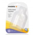 Medela Wide Base Teat Slow Flow 3 Pack