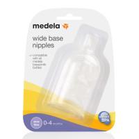 Medela Wide Base Teat Slow Flow 3 Pack