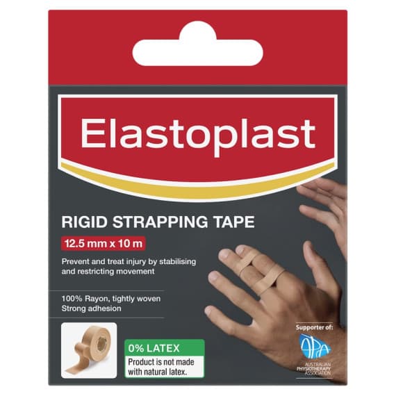 Elastoplast Rigid Strapping Tape 12.5mm x 10m - Strong Injury Support - Pharmacy Direct
