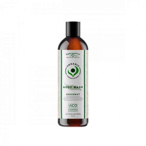 Organic Formulations Body Wash Coconut 500ml