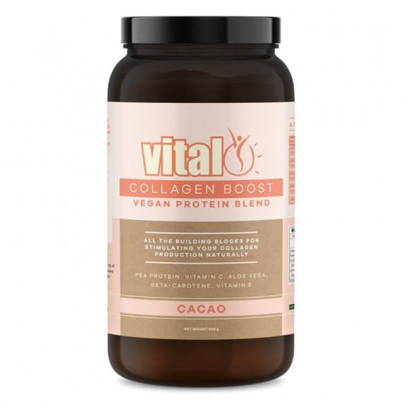 Buy Vital Collagen Boost Vegan Protein Blend Cacao 500g Online Pharmacy Direct AU