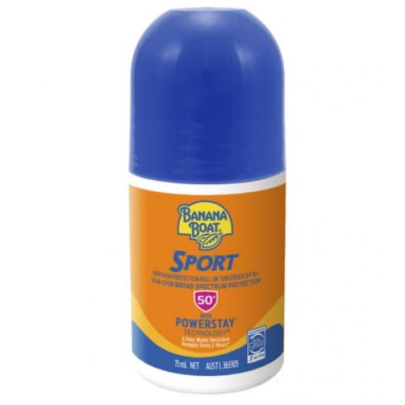 Banana Boat Sport Roll On Sunscreen SPF 50+ 75ml