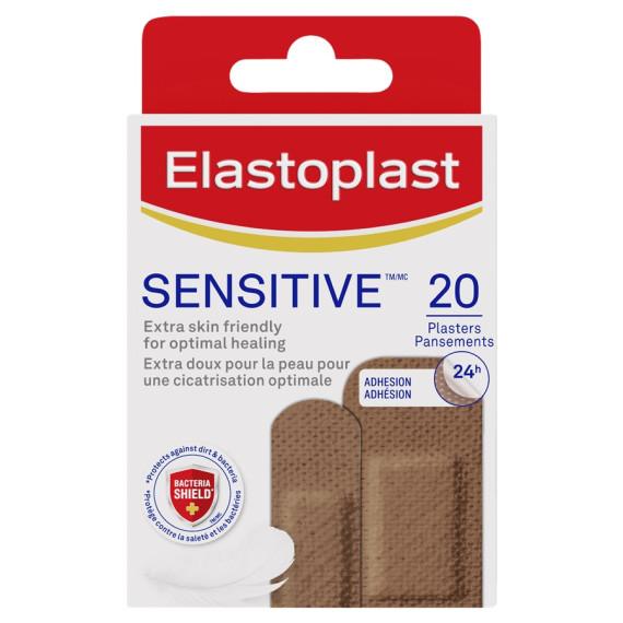 Elastoplast Sensitive 20 Pack - Skin-Friendly Bandages - Pharmacy Direct