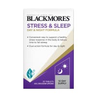Blackmores Stress and Sleep 20 Tablets Expiry Date 03/26