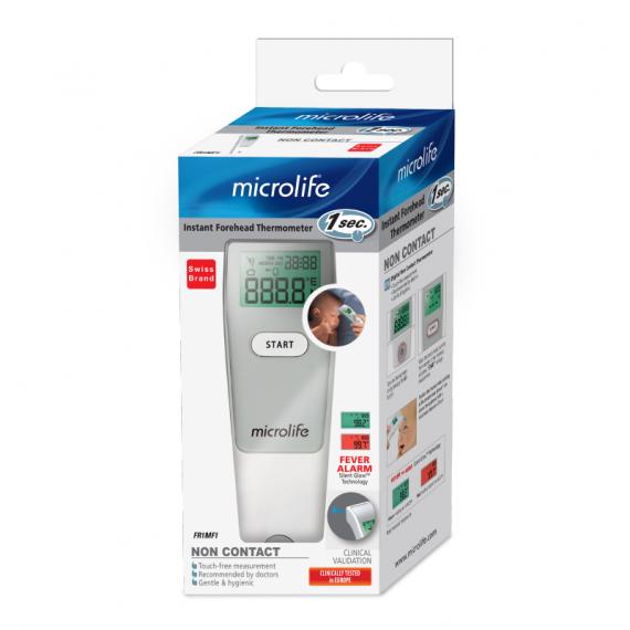 Microlife Non Contact Forehead Thermometer - Accurate and Fast Temperature Measurement - Pharmacy Direct