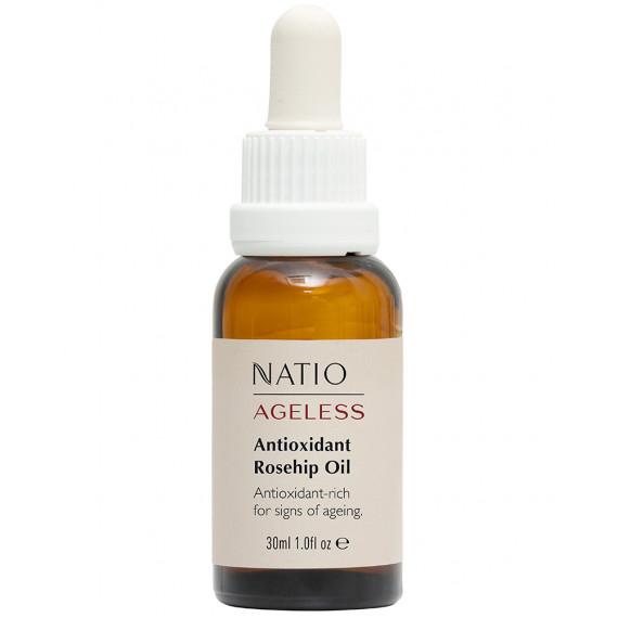 Natio Ageless Organic Rosehip Oil - Hydrate and Nourish Skin - Pharmacy Direct