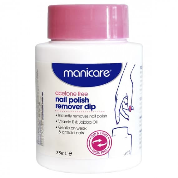 Manicare Nail Polish Remover Dip for fast and gentle nail cleaning – Pharmacy Direct