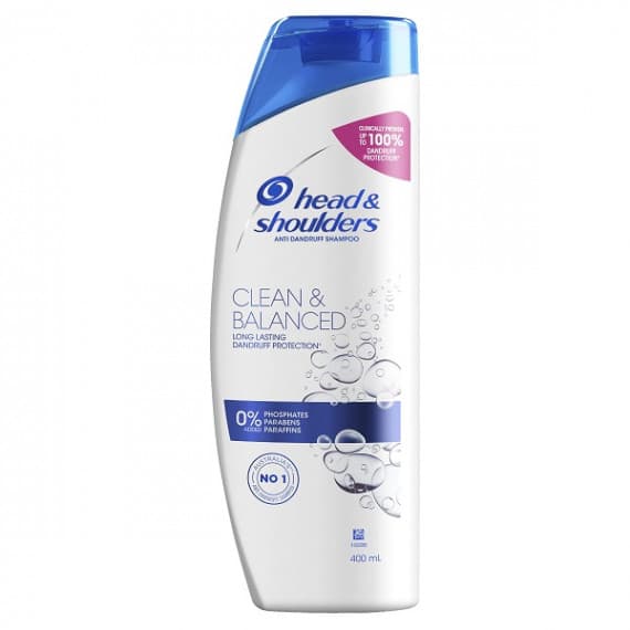 Head & Shoulders Clean & Balanced Anti Dandruff Shampoo 400ml