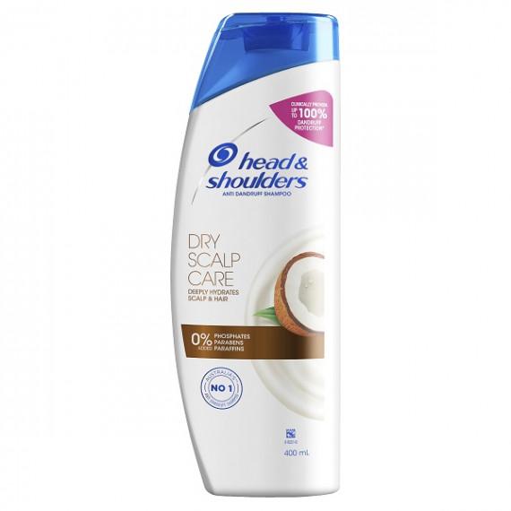 Buy Head and Shoulders Dry Scalp Care Anti Dandruff Shampoo with Coconut Oil for Dry Scalp 400 ml Online Pharmacy Direct AU