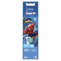 Oral B Power Vitality Kids Stages Refill Spiderman 2 Pack