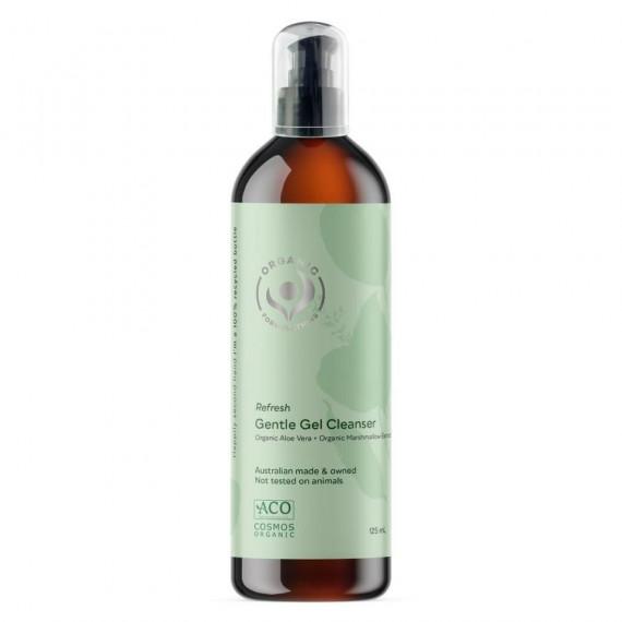 Organic Formulations Refresh Gentle Gel Cleanser 125mL - Natural Hydrating Cleanser - Pharmacy Direct