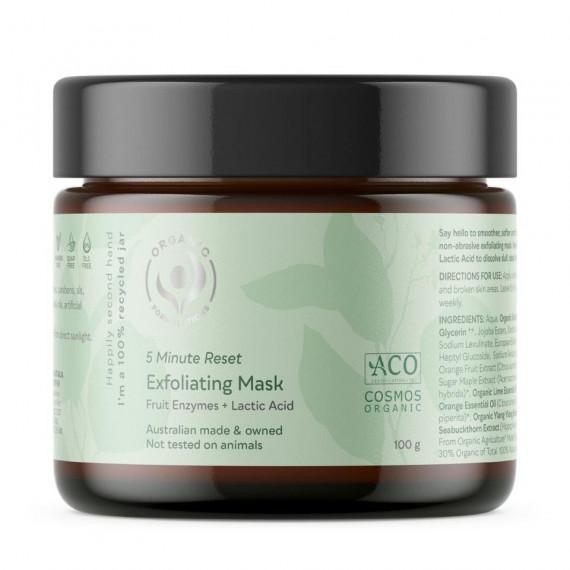 Buy Organic Formulations 5 Minute Reset Exfoliating Mask 100g Online Pharmacy Direct AU