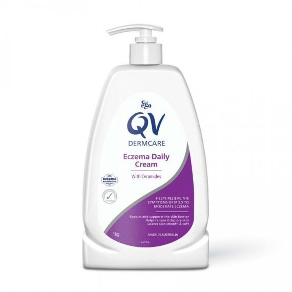 Ego Qv Dermcare Eczema Daily Cream 1kg - Soothing Relief for Dry Skin - Pharmacy Direct
