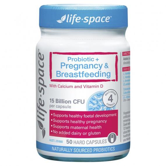 Life Space Probiotic Plus Pregnancy And Breastfeeding 50 Capsules