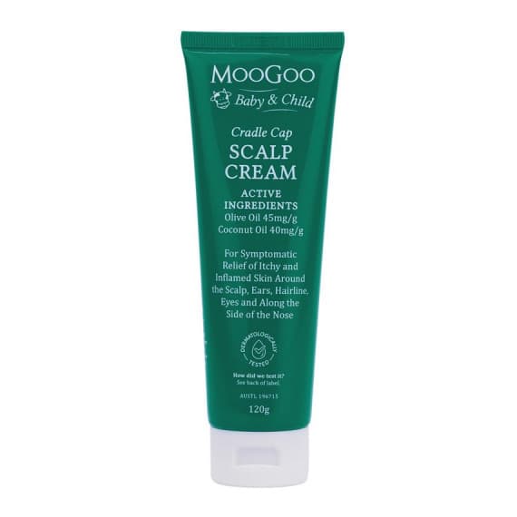 MooGoo Baby and Child Cradle Cap Scalp Cream 120g
