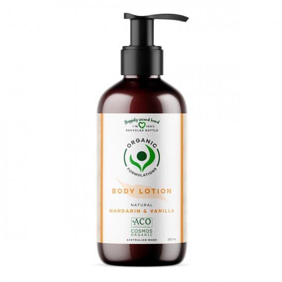 Organic Formulations Mandarin & Vanilla Body Lotion 250ml