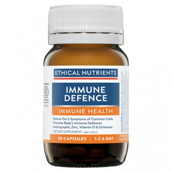 Ethical Nutrients Immune Defence 30 Capsules