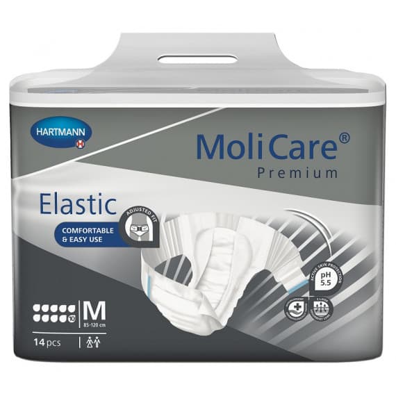 Molicare Premium Elastic 10 Drops Medium 14 Pack protection comfort - Pharmacy Direct