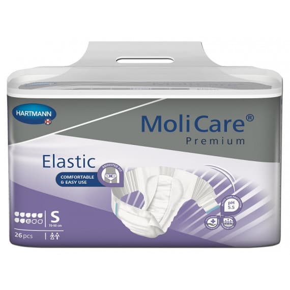 MoliCare Premium Elastic 8 Drops Small 26 Pack