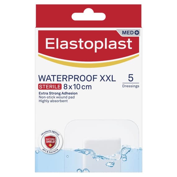Buy Elastoplast Waterproof XXL 5 Dressings Online Pharmacy Direct AU